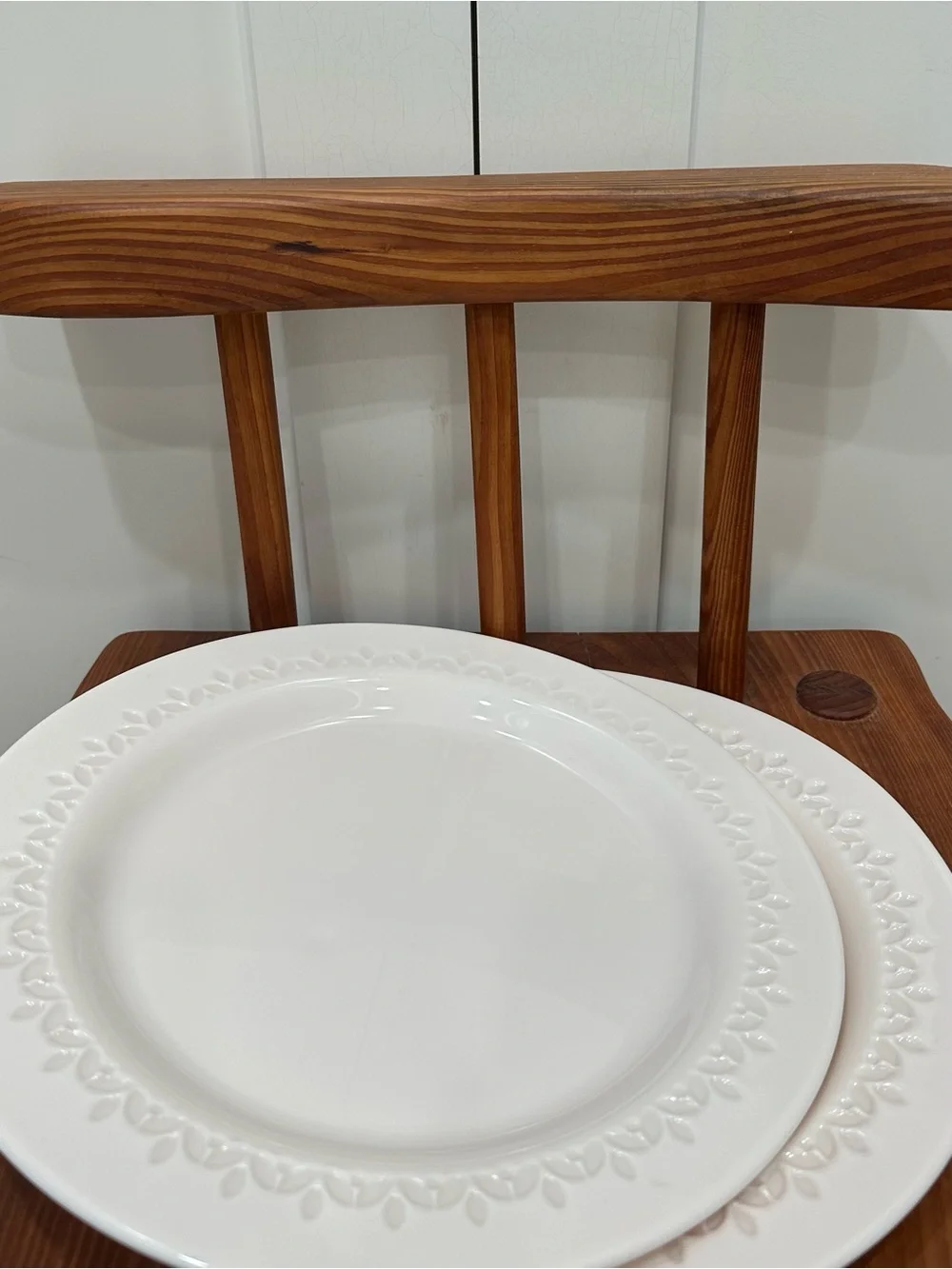 Set of 2 IKEA PARADISISK Tempered Glass Dinner Plate Pink France Inma Bermudez